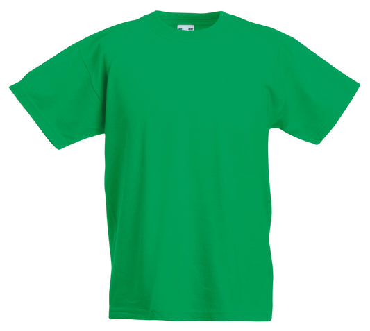 Fruit of the Loom Kids original T - Kelly Green