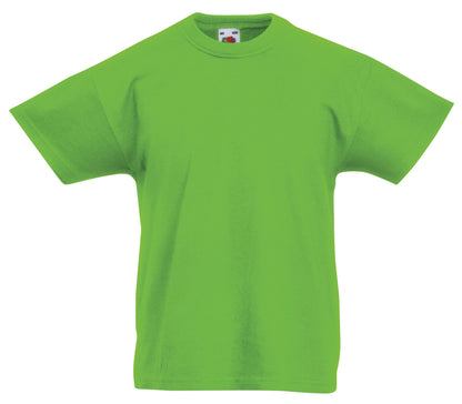 Fruit of the Loom Kids original T - Lime