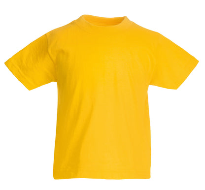 Fruit of the Loom Kids original T - Sunflower