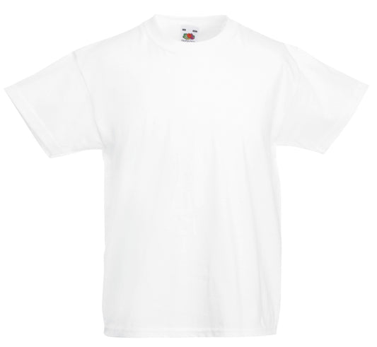 Fruit of the Loom Kids original T - White