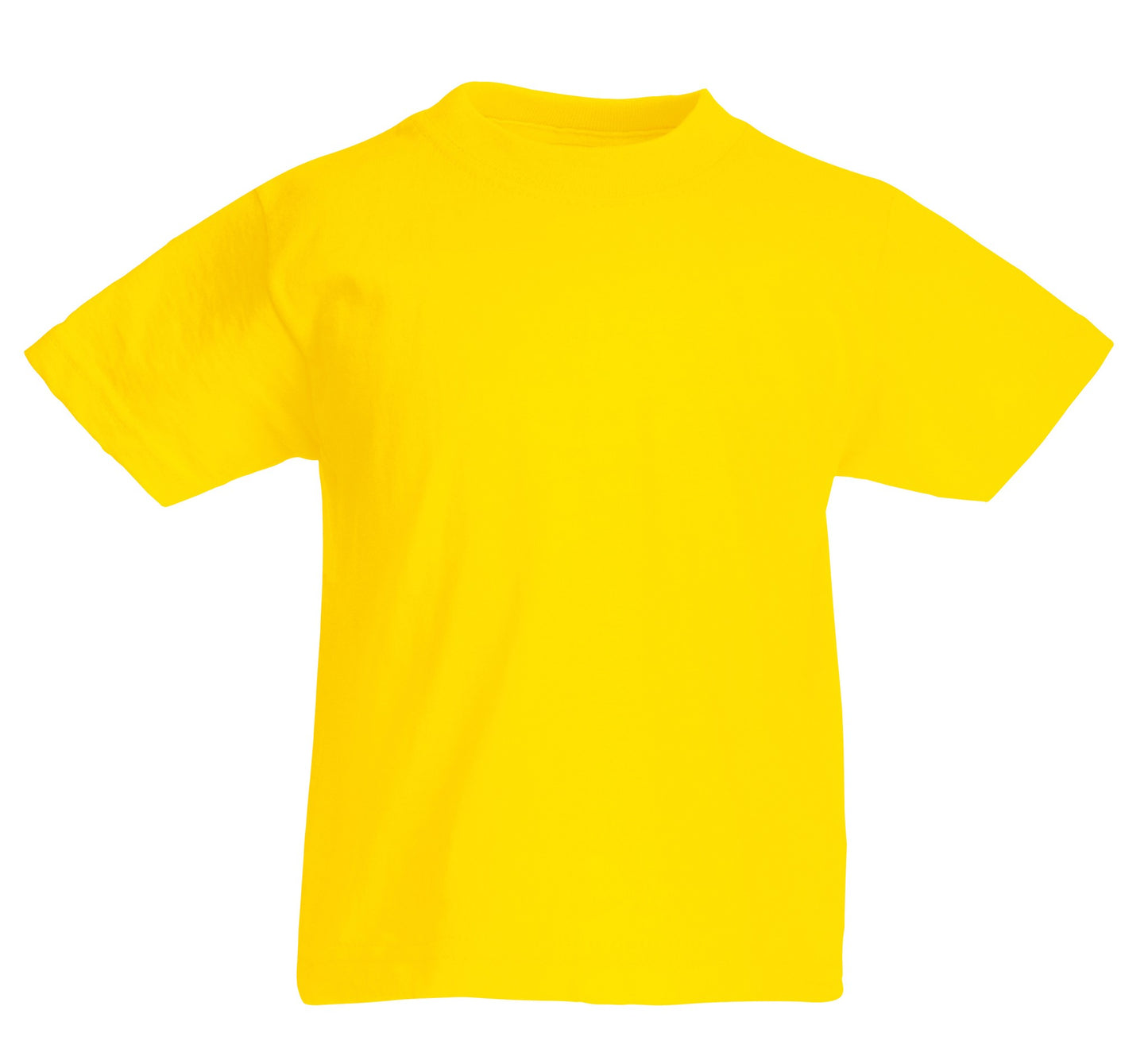 Fruit of the Loom Kids original T - Yellow