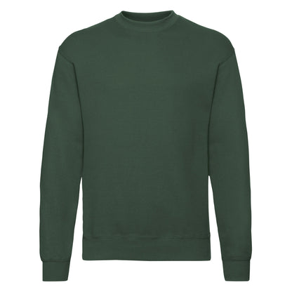 Fruit of the Loom Classic 80/20 set-in sweatshirt - Bottle Green