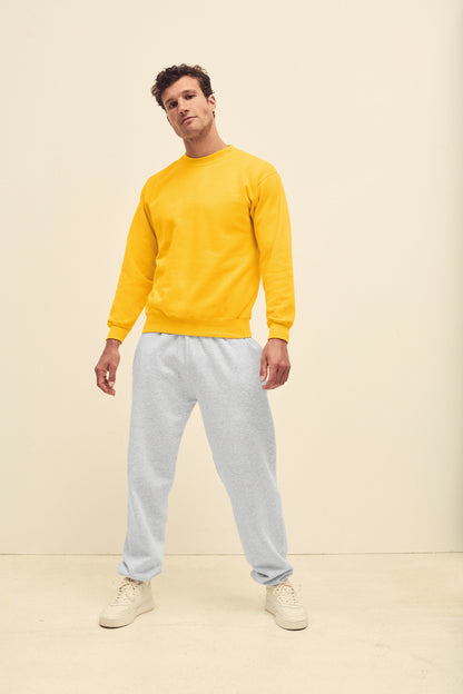 Fruit of the Loom Classic 80/20 set-in sweatshirt - Sunflower