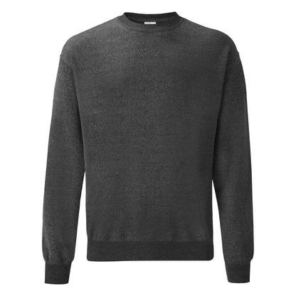 Fruit of the Loom Classic 80/20 set-in sweatshirt - Dark Heather Grey