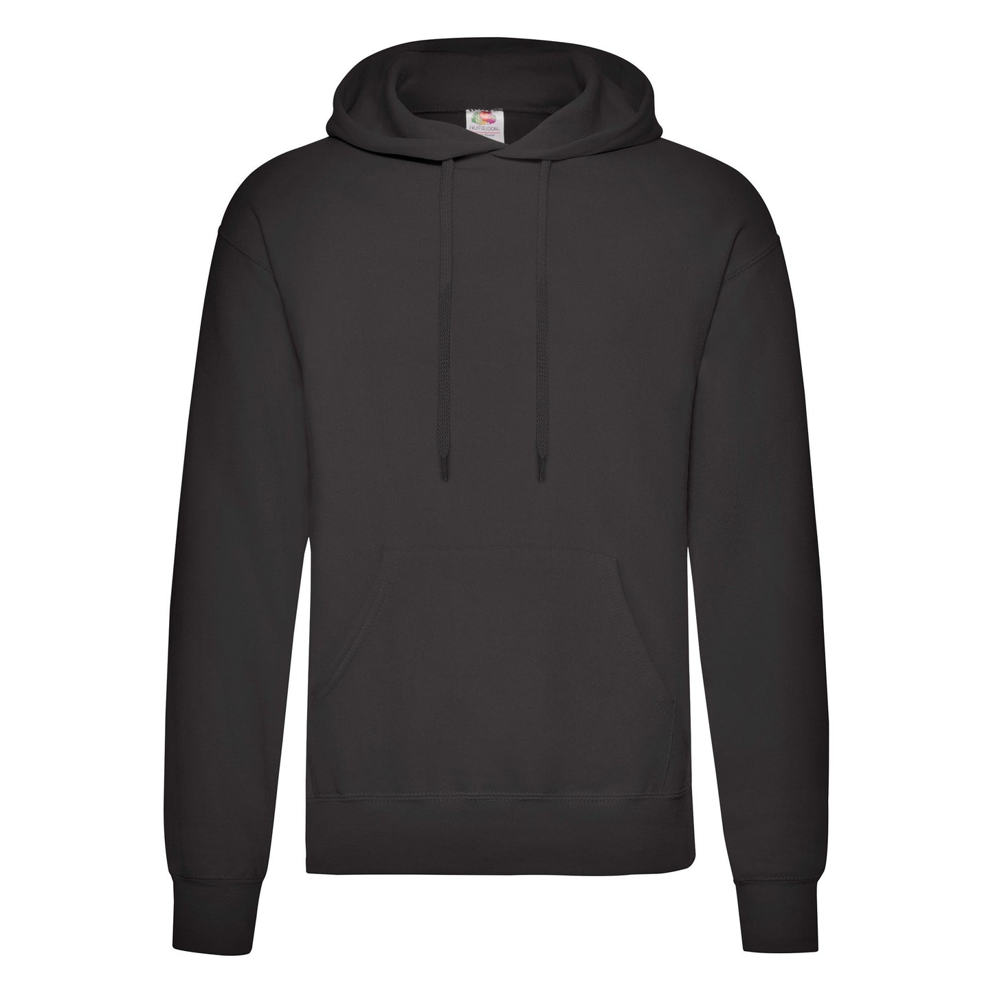 Fruit of the Loom Classic 80/20 hooded sweatshirt - Black