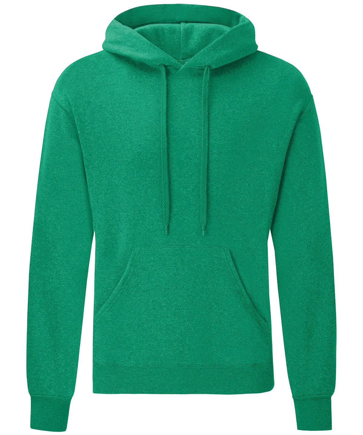 Fruit of the Loom Classic 80/20 hooded sweatshirt - Heather Green