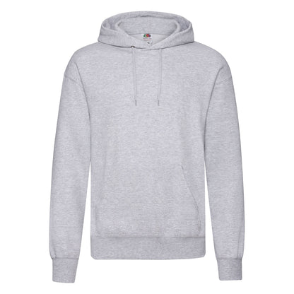 Fruit of the Loom Classic 80/20 hooded sweatshirt - Heather Grey