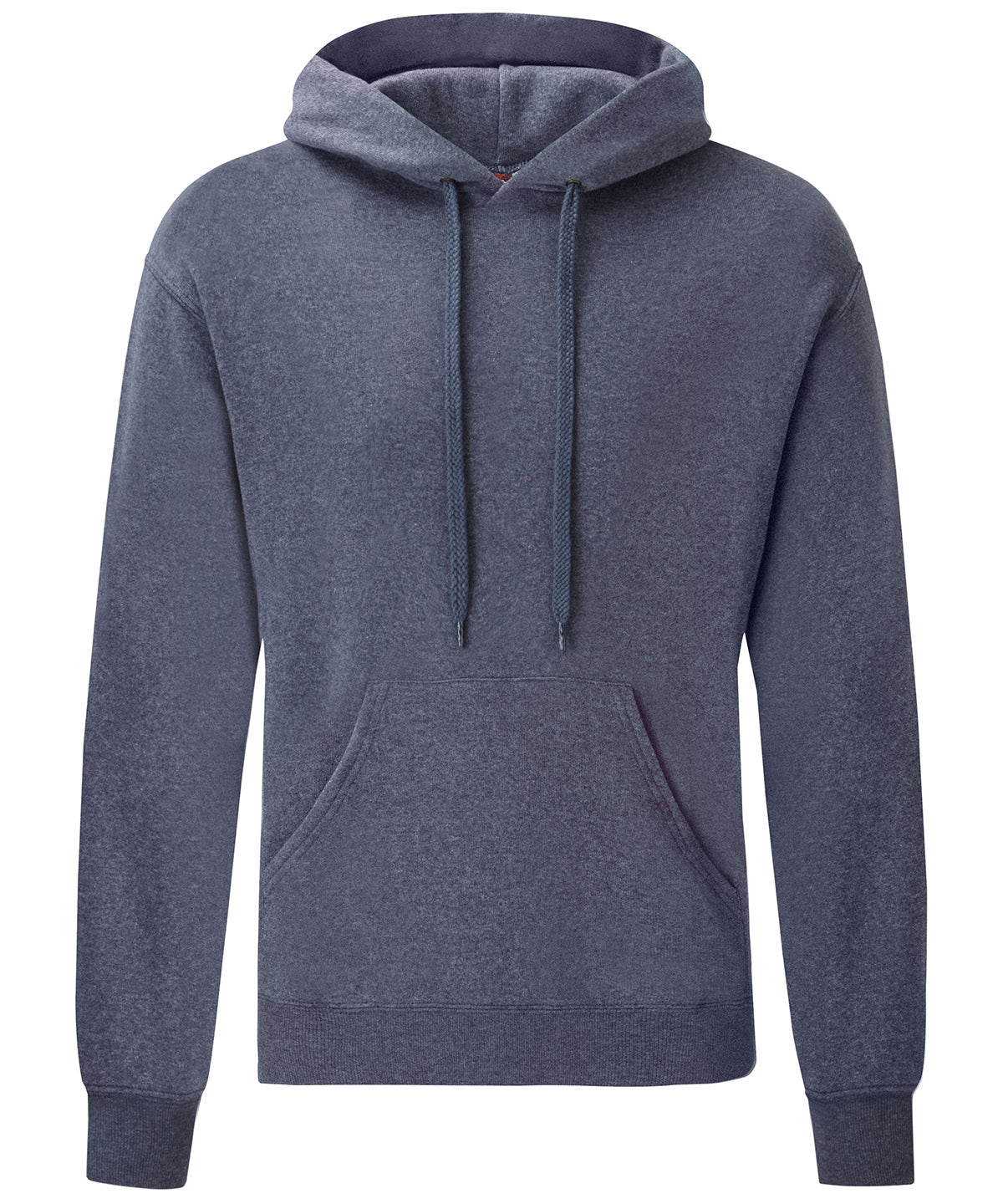 Fruit of the Loom Classic 80/20 hooded sweatshirt - Heather Navy