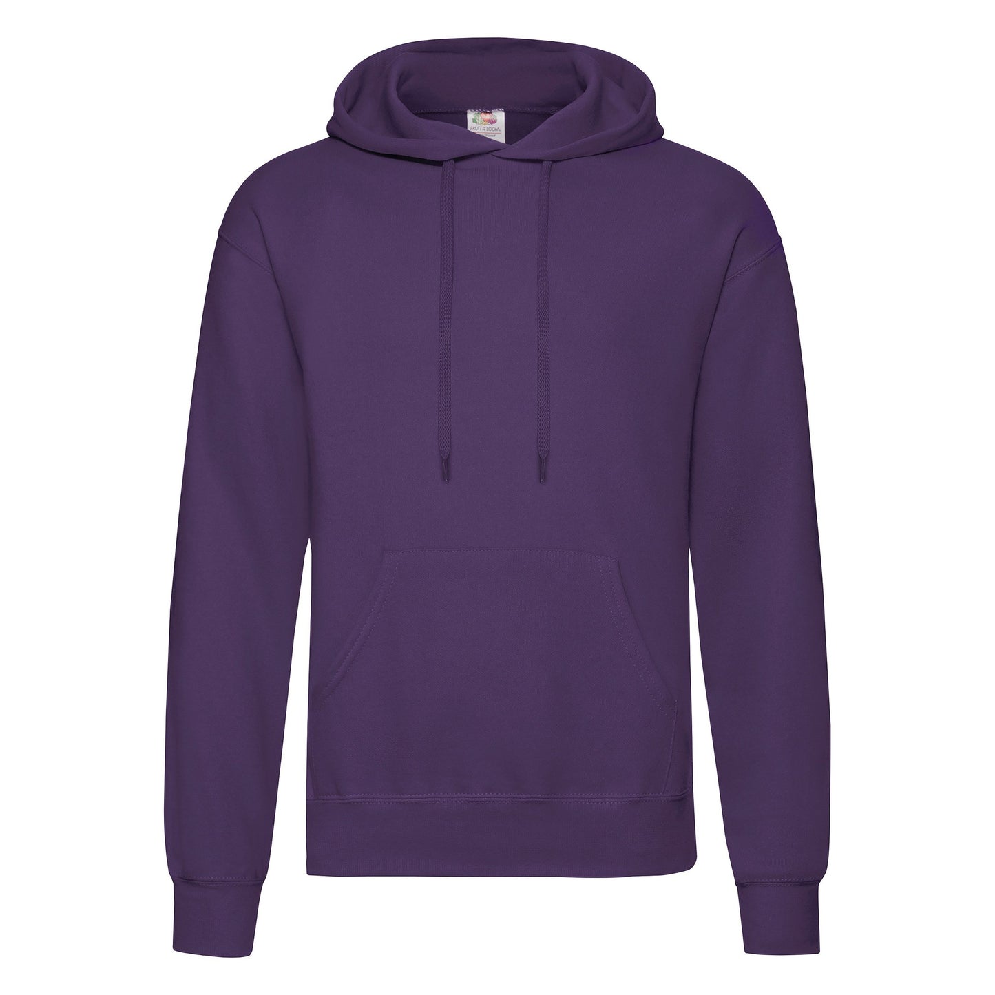 Fruit of the Loom Classic 80/20 hooded sweatshirt - Heather Royal