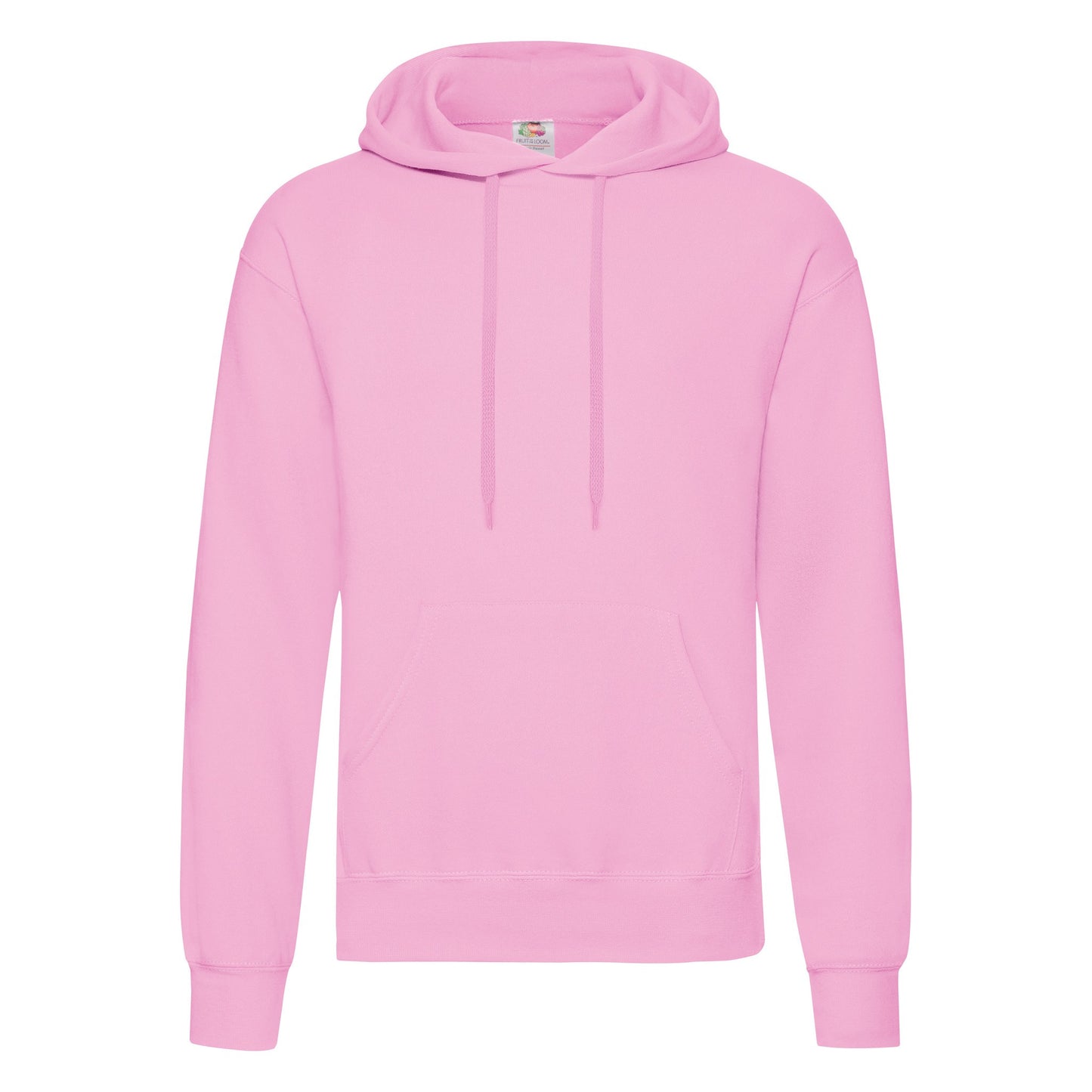 Fruit of the Loom Classic 80/20 hooded sweatshirt - Light Pink