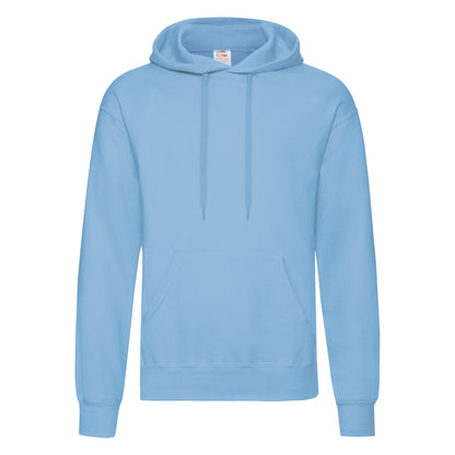 Fruit of the Loom Classic 80/20 hooded sweatshirt - Sky Blue