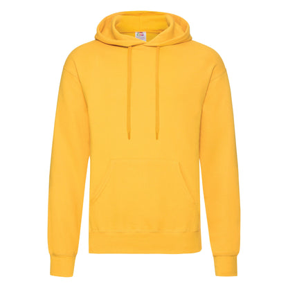 Fruit of the Loom Classic 80/20 hooded sweatshirt - Sunflower