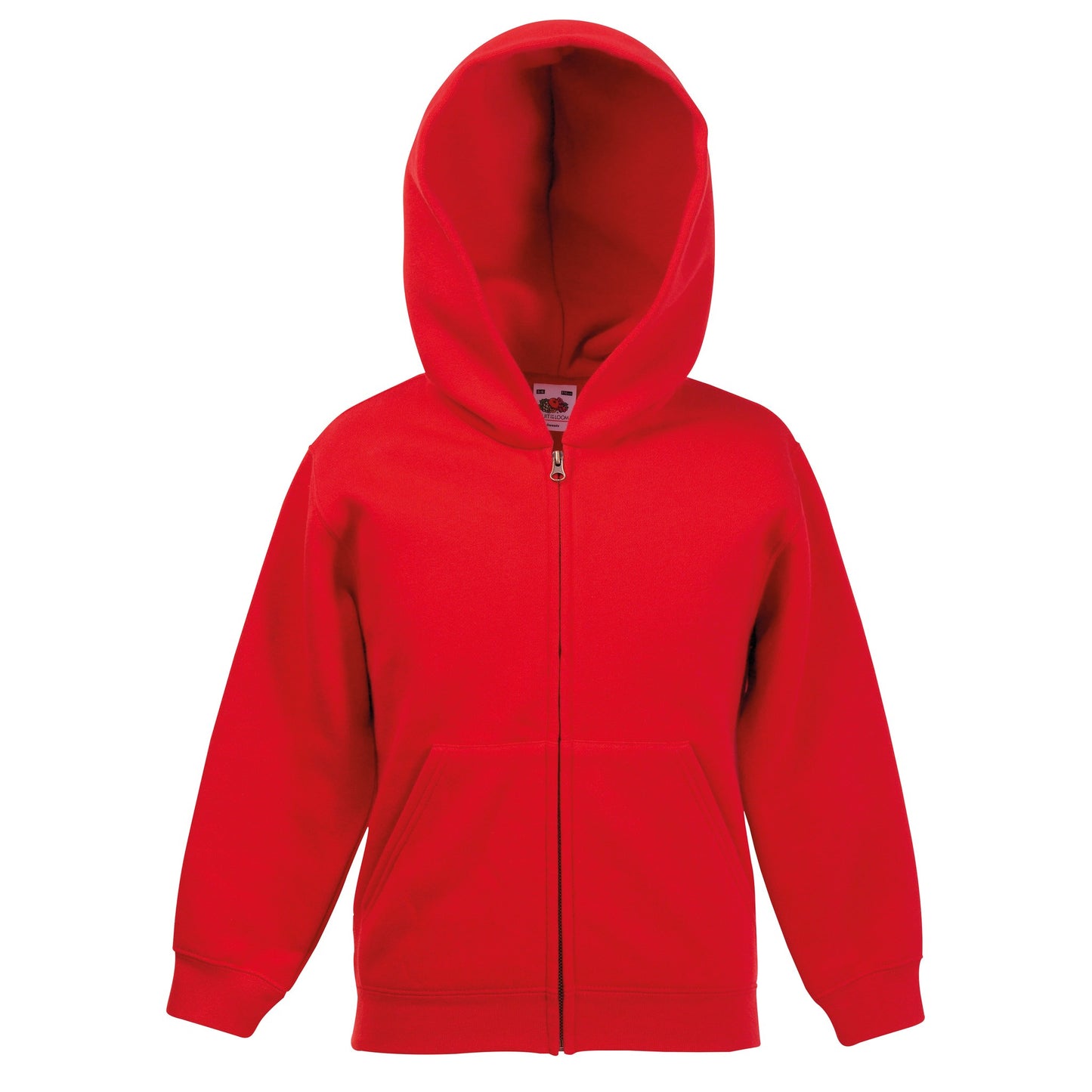 Fruit of the Loom Kids classic hooded sweatshirt jacket