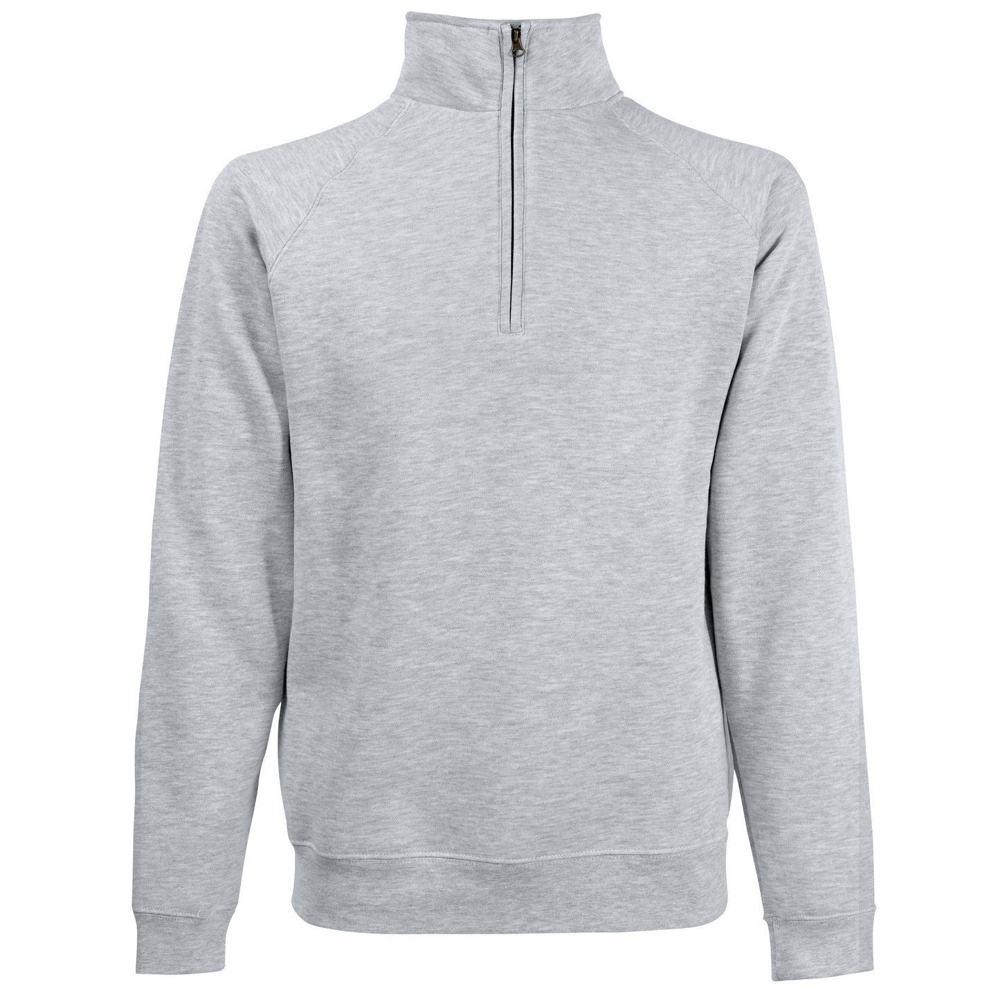 Fruit of the Loom Classic 80/20 zip neck sweatshirt