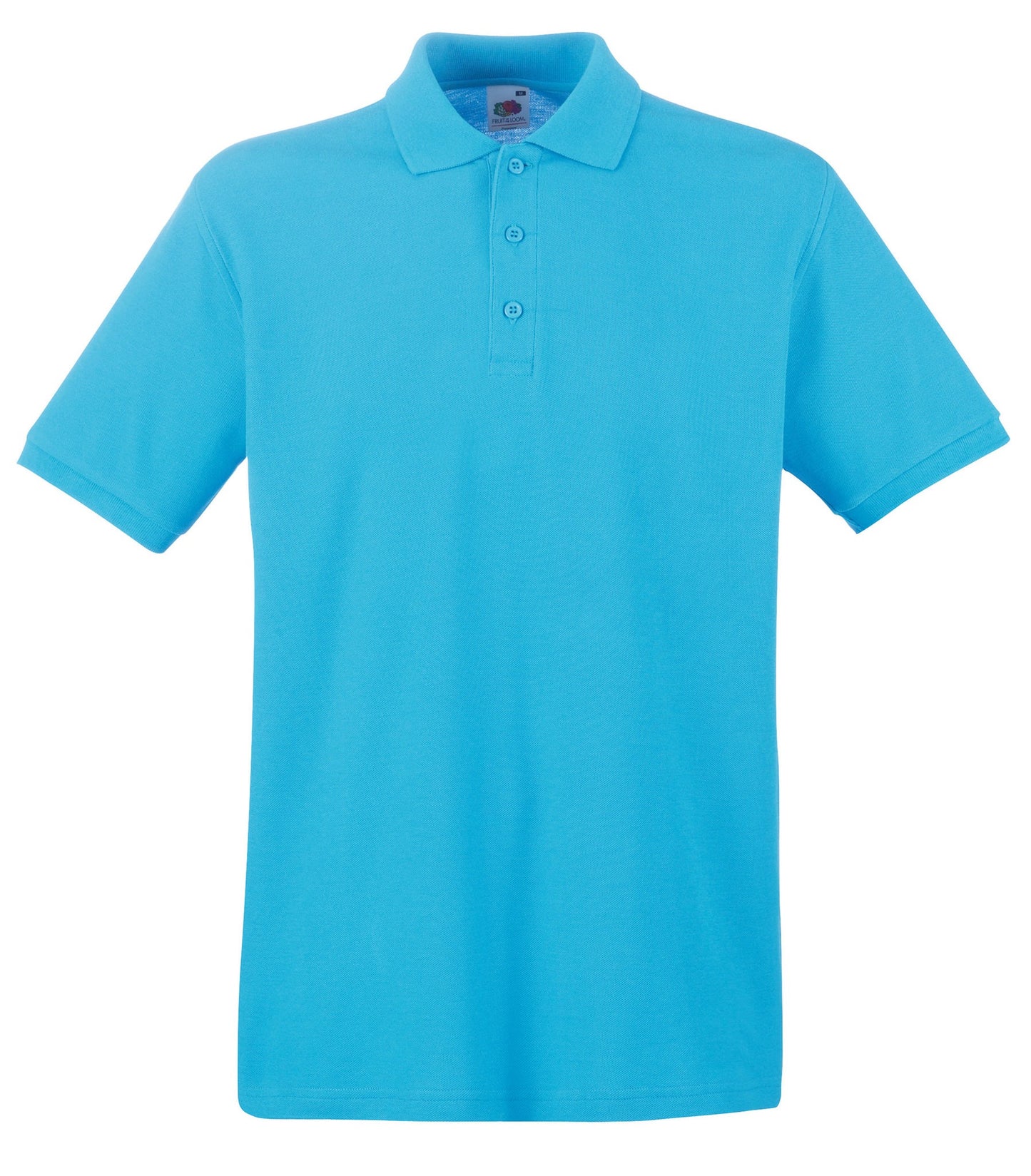 Fruit of the Loom Premium polo - Azure Blue