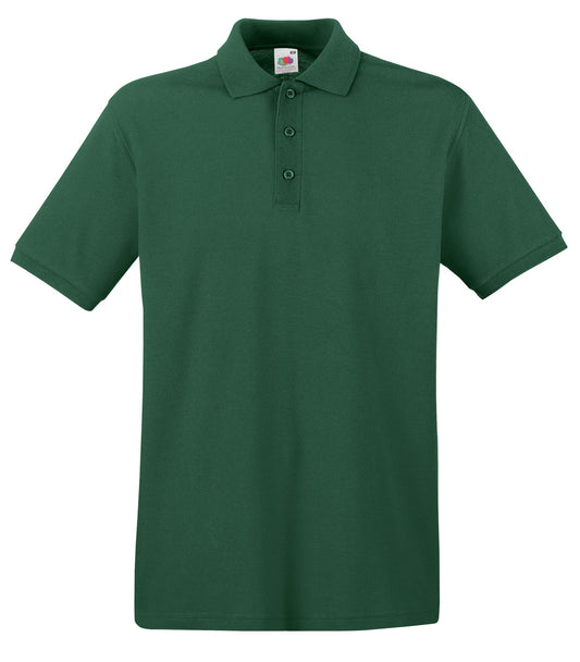 Fruit of the Loom Premium polo - Bottle Green