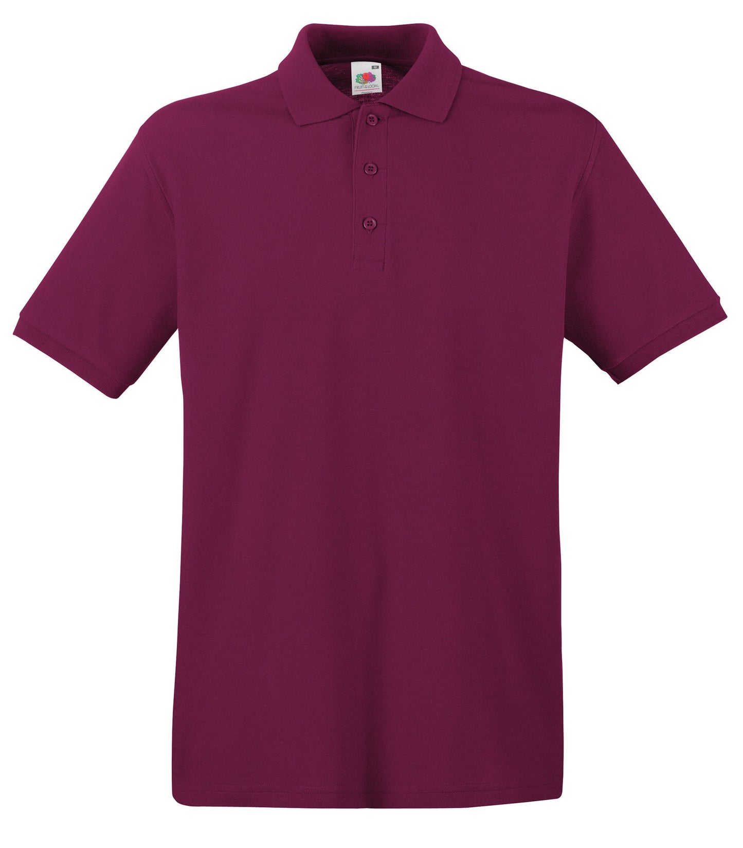 Fruit of the Loom Premium polo - Burgundy