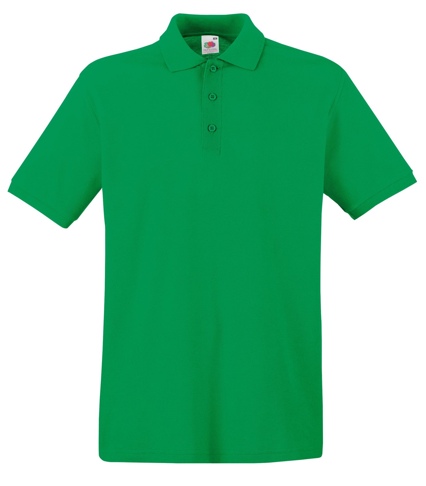 Fruit of the Loom Premium polo - Kelly Green