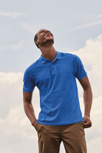 Fruit of the Loom Premium polo - Athletic Heather