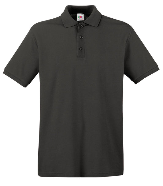 Fruit of the Loom Premium polo - Light Graphite