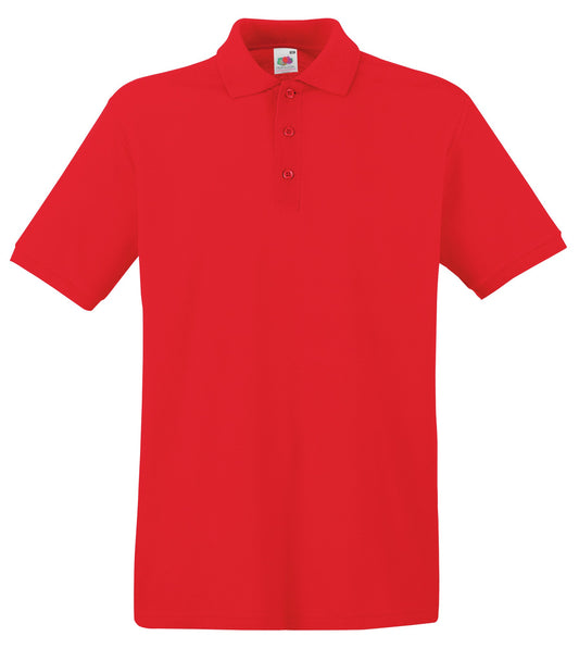 Fruit of the Loom Premium polo - Red