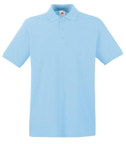 Fruit of the Loom Premium polo - Sky Blue