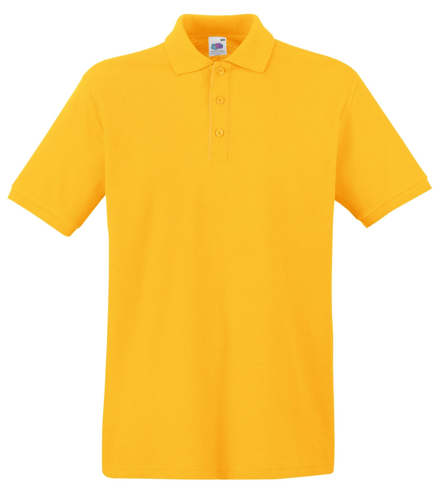 Fruit of the Loom Premium polo - Sunflower