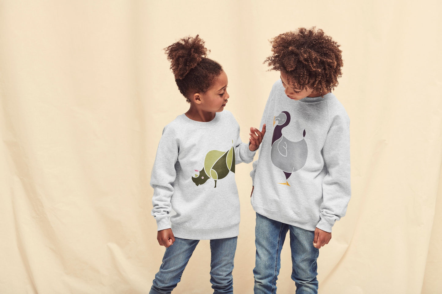 Fruit of the Loom Kids classic raglan sweatshirt