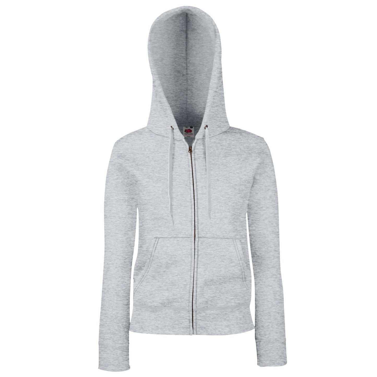 Fruit of the Loom Women's premium 70/30 hooded sweatshirt jacket