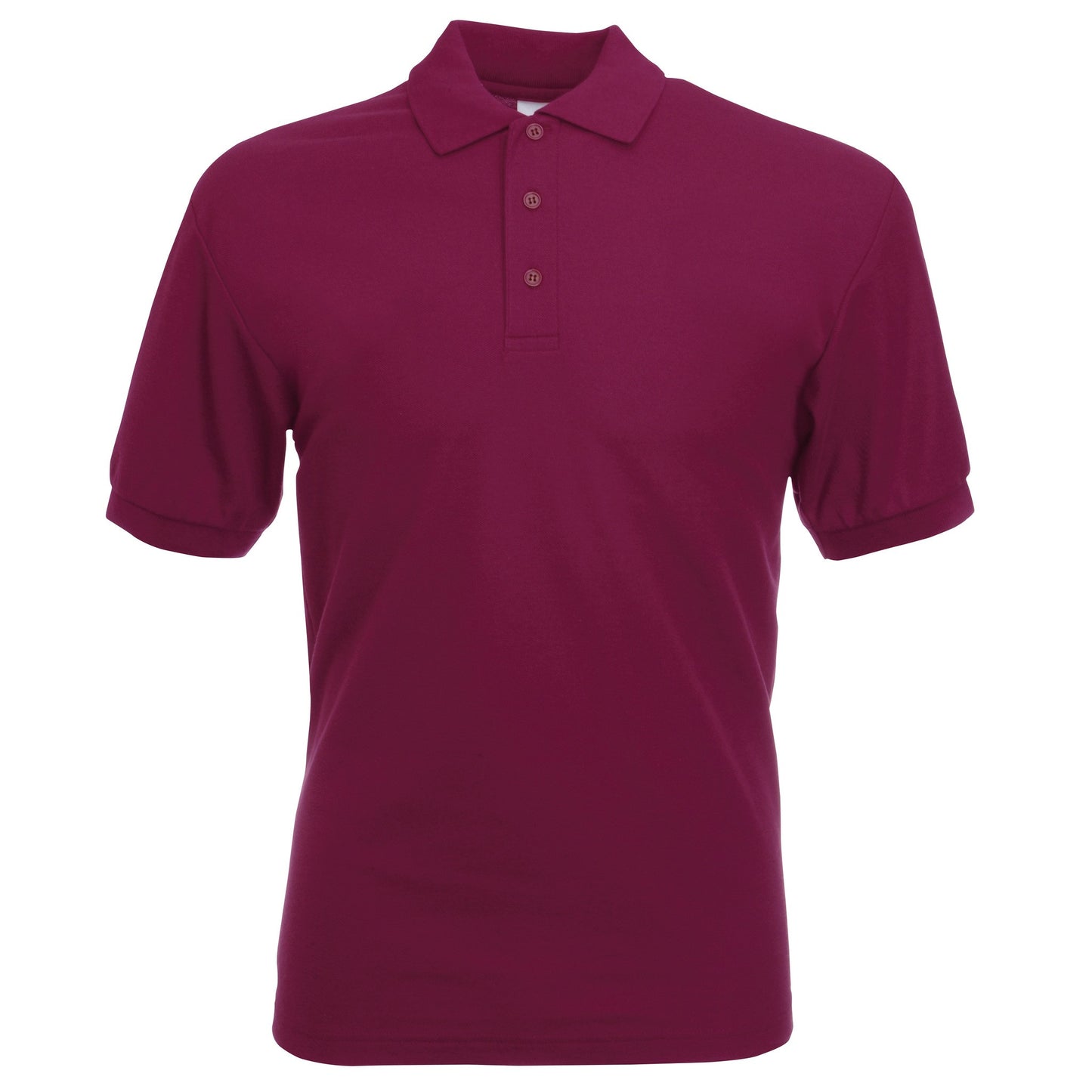 Fruit of the Loom 65/35 Polo - Burgundy