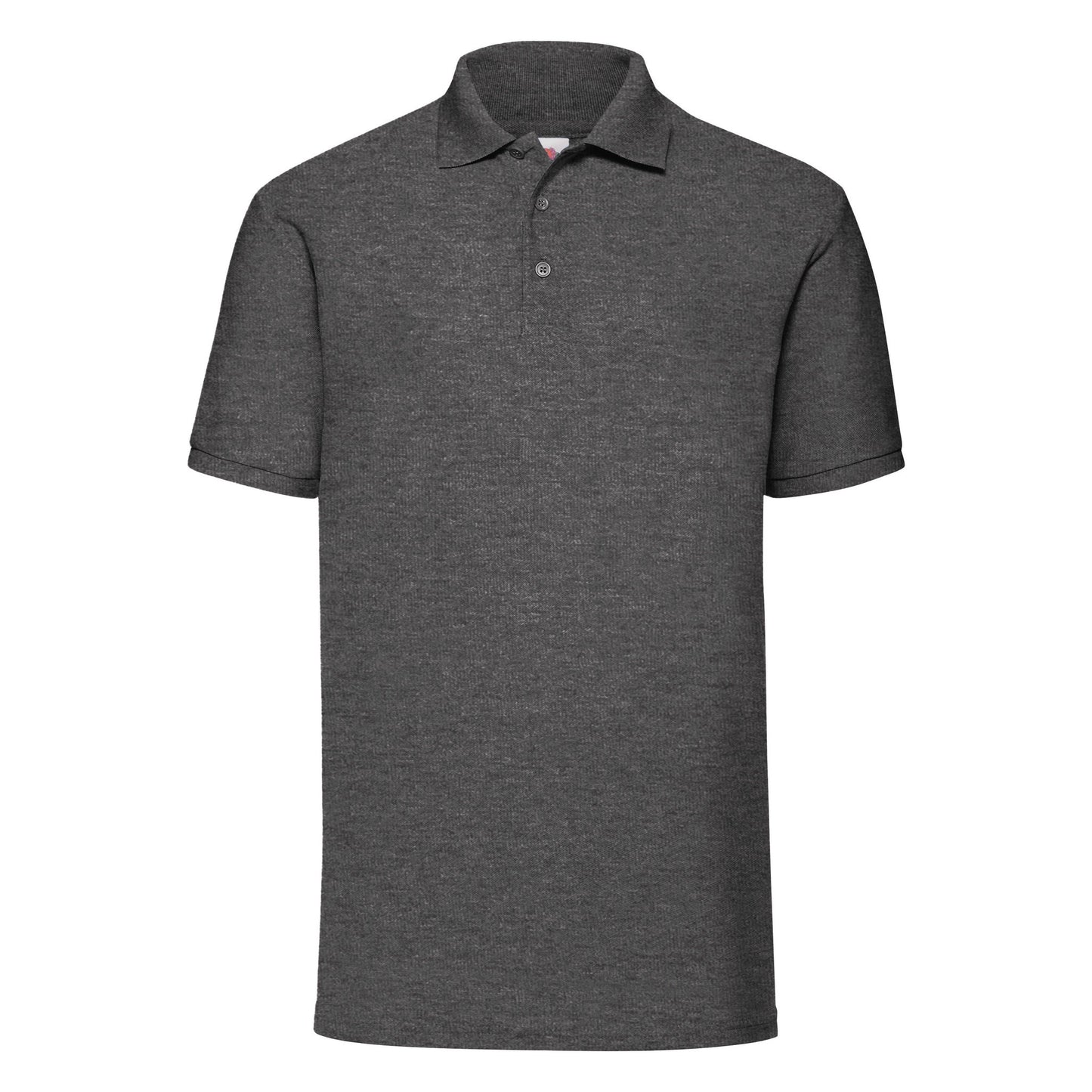 Fruit of the Loom 65/35 Polo - Dark Heather Grey