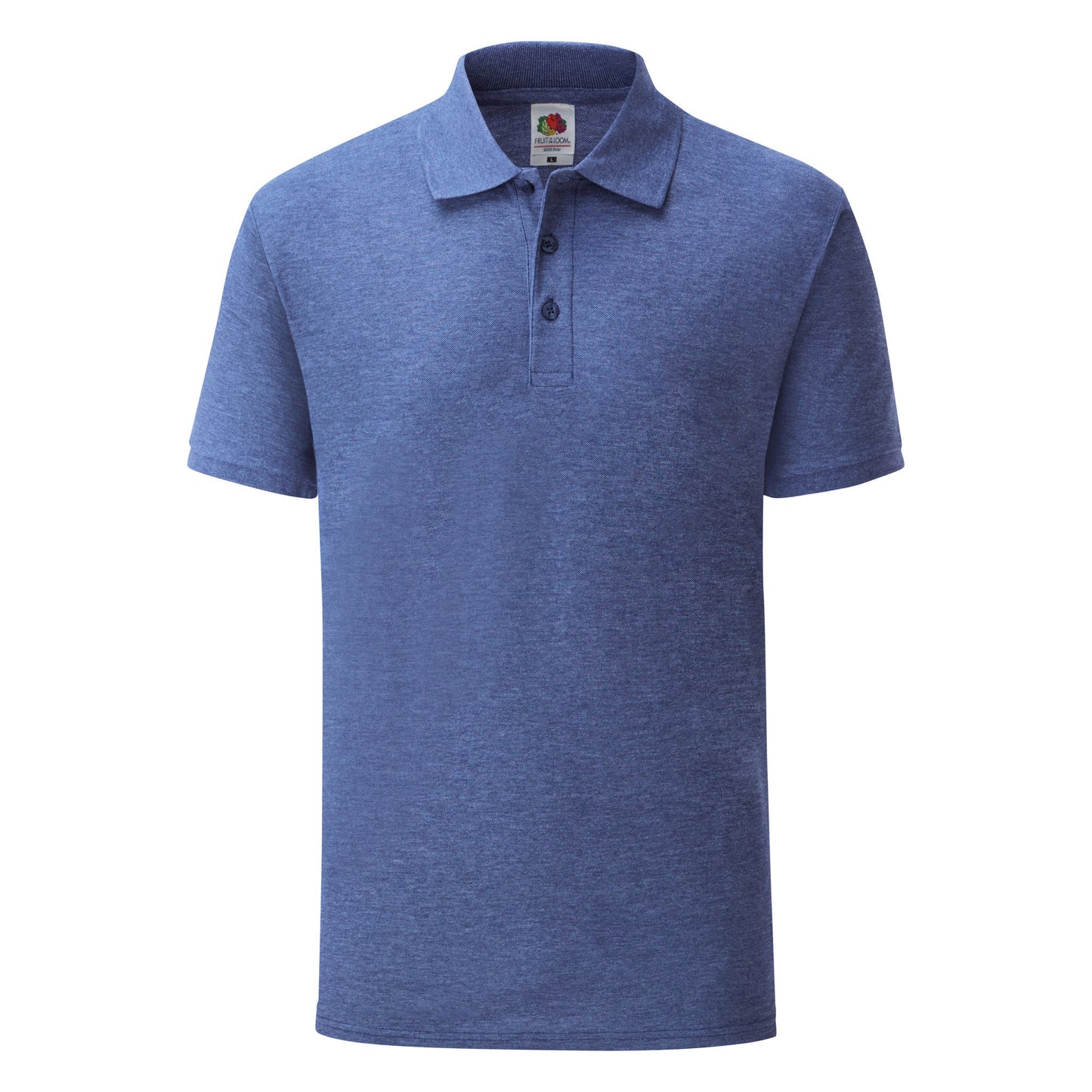 Fruit of the Loom 65/35 Polo - Dark Heather Grey