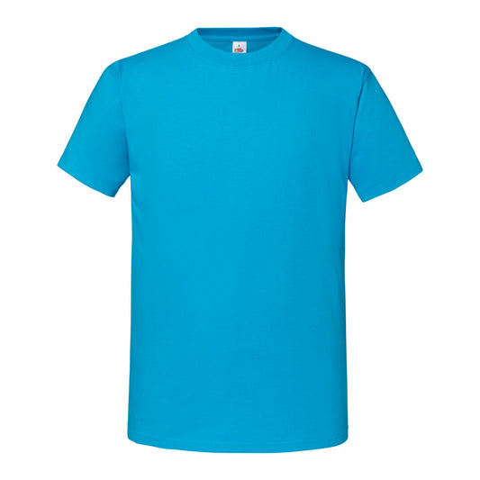 Fruit of the Loom Iconic 195 ringspun premium T - Azure Blue