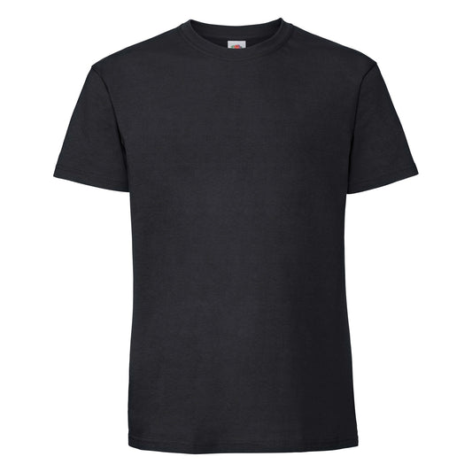 Fruit of the Loom Iconic 195 ringspun premium T - Black