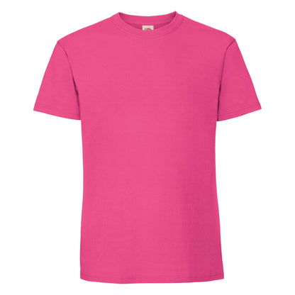 Fruit of the Loom Iconic 195 ringspun premium T - Fuchsia