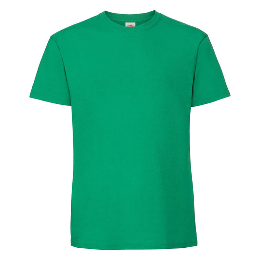 Fruit of the Loom Iconic 195 ringspun premium T - Kelly Green