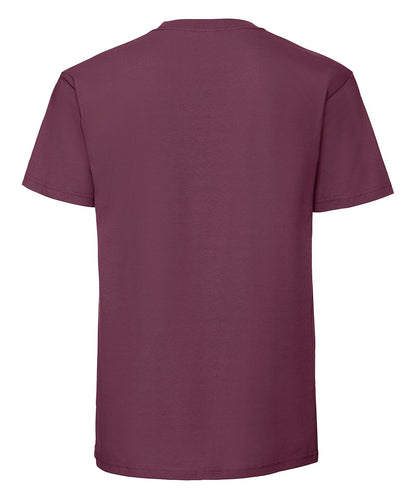 Fruit of the Loom Iconic 195 ringspun premium T - Cranberry