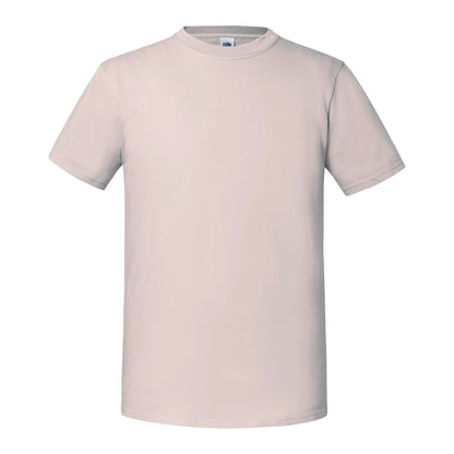 Fruit of the Loom Iconic 195 ringspun premium T - Powder Rose