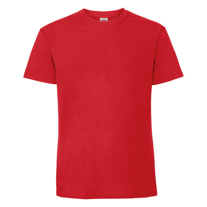 Fruit of the Loom Iconic 195 ringspun premium T - Red