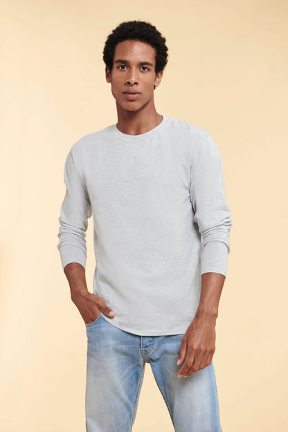 Fruit of the Loom Iconic 195 ringspun premium long sleeve T