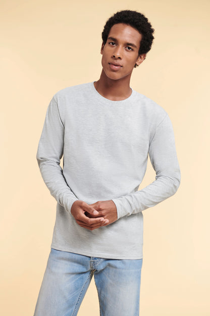 Fruit of the Loom Iconic 195 ringspun premium long sleeve T