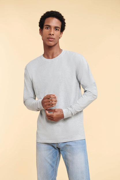 Fruit of the Loom Iconic 195 ringspun premium long sleeve T