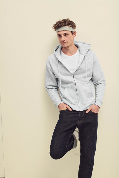 Fruit of the Loom Premium 70/30 hooded sweatshirt jacket