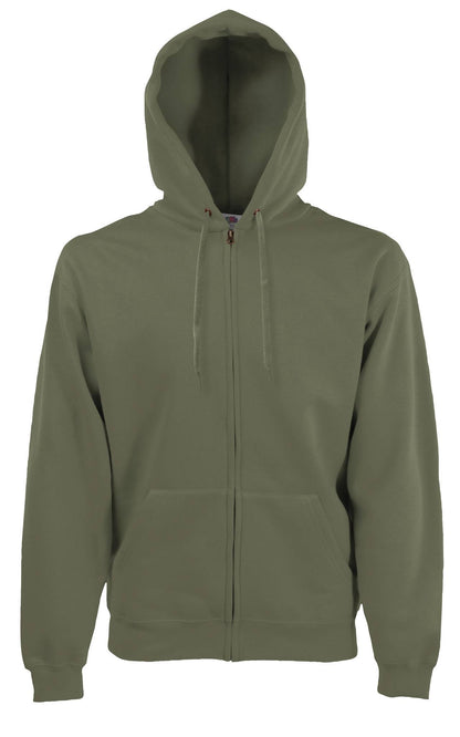 Fruit of the Loom Premium 70/30 hooded sweatshirt jacket