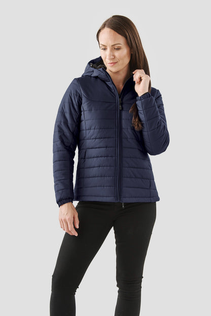 Stormtech Women’s Nautilus quilted hooded jacket