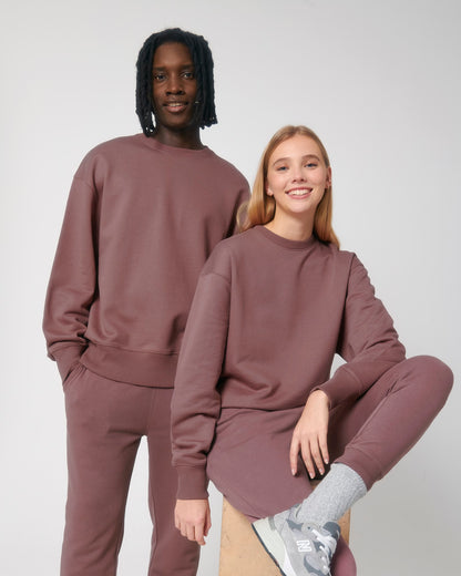 Stanley/Stella Radder oversized brushed crewneck (STSU857)