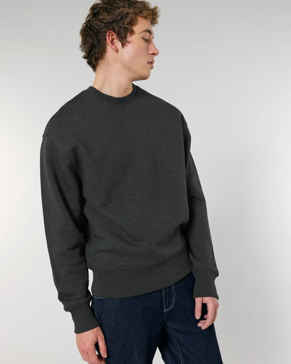 Stanley/Stella Radder oversized brushed crewneck (STSU857)