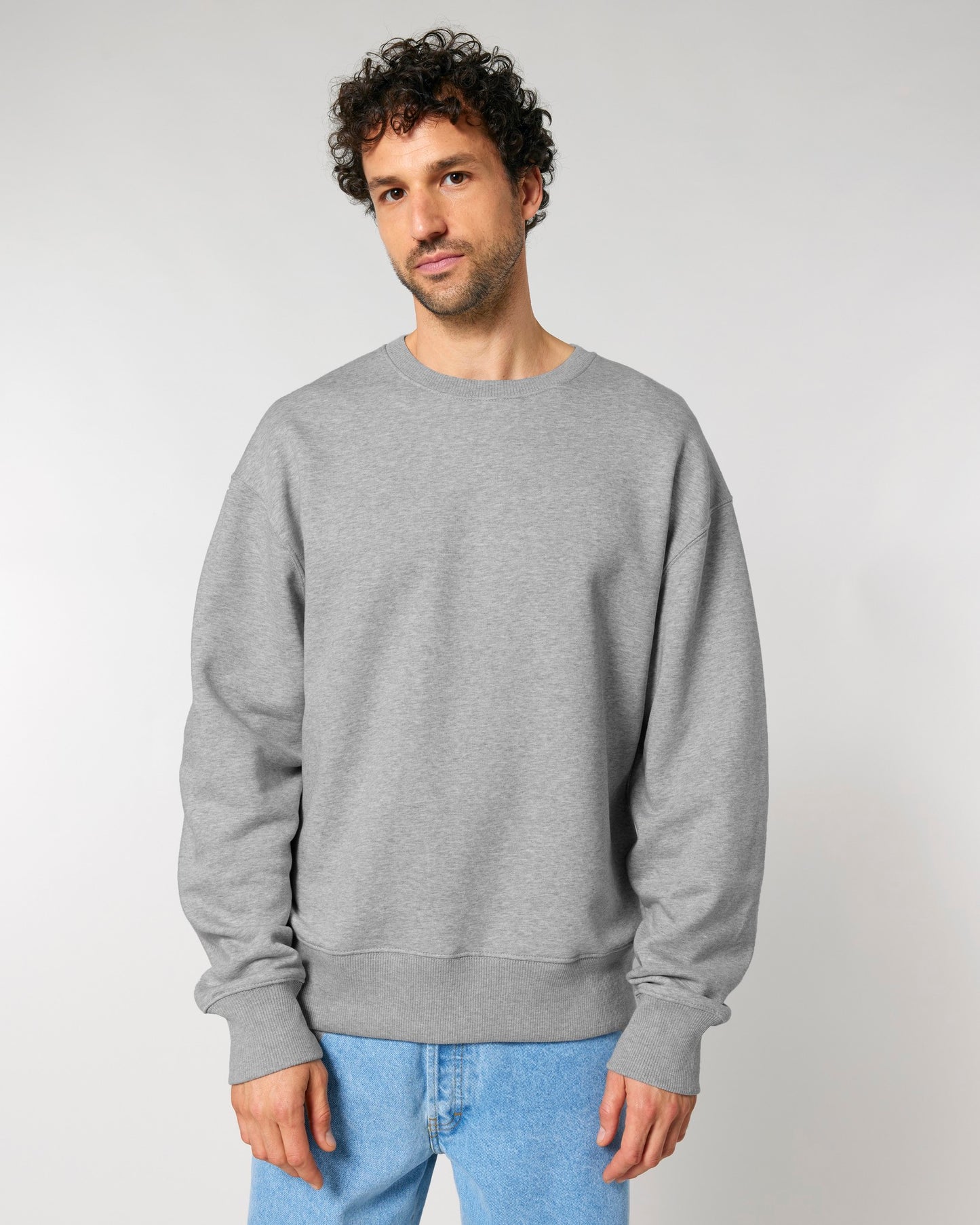 Stanley/Stella Radder oversized brushed crewneck (STSU857)