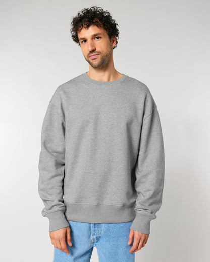 Stanley/Stella Radder oversized brushed crewneck (STSU857)