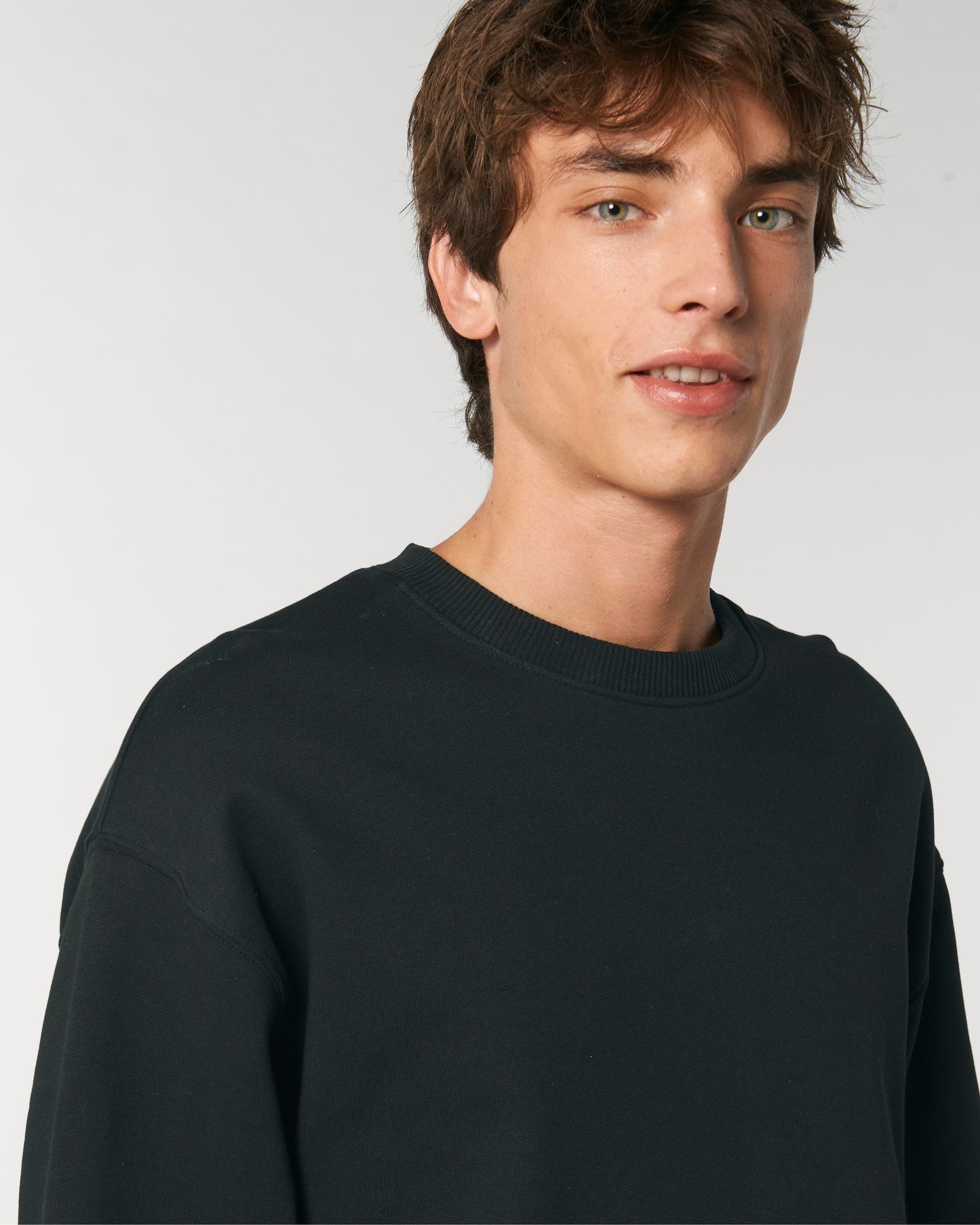 Stanley/Stella Radder oversized brushed crewneck (STSU857)